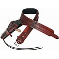 15Hs 50 in Hilason Western Right Hand Gun Holster Rig 38 Cal Leather Cowboy