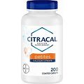 Citracal Calcium Citrate Supplements With Vitamin D Petites 200 Ea (Pack Of 6)