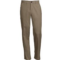 Men's Traditional Fit Hybrid Chino Pants - Lands' End - Tan - 34