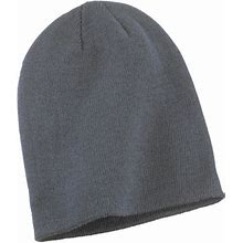 Big Accessories BA519 Slouch Beanie - Grey - One Size