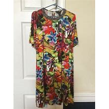 Ladies Size Multicolored Beaded Investments Petites Dress/$59.00