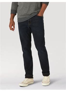Wrangler Mens Five Star Straight Fit Jeans Dark Harbor Size 36/L32