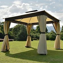 Lazyspace Gazebo Canopy Soft Top Outdoor Patio Gazebo Tent Garden Canopy For Your Yard Patio Garden Outdoor Or Party