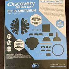 Discovery Other | Discovery Mindblown Diy Planetarium Ages 8+ Nib Intermediate Advanced S | Color: Black | Size: One Size