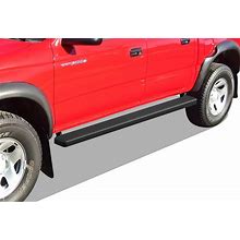 APS (Black Powder Coated 5 Inches Running Boards Nerf Bars Side Steps Compatible With Toyota Tacoma 2001-2004 Double Crew Cab