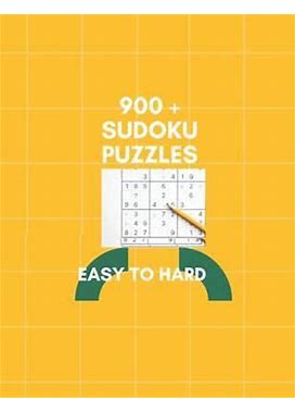900+ Sudoku Puzzles Easy To Hard