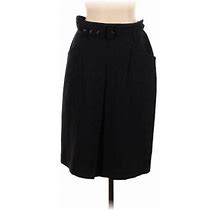 Tall Girl Casual Pencil Skirt Knee Length: Gray Bottoms - Women's Size 10