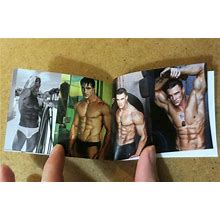 Greg Plitt Fitness Male Model Mini Photo Book Portfolio - Shirtless