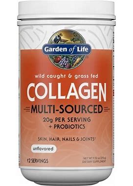 Garden Of Life Wild Caught & Grass Fed Collagen Powder Unflavored 12 Servings