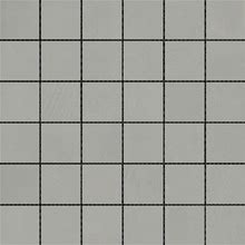 Emser Tile F50COUN1212MO2 Council - 12" X 12" Square Mosaic Floor And Wall Tile - Matte Tile Visual - Sold By Piece Gray Flooring Tile Mosaic