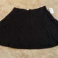 Mandee Skirts | Brand New Mandee Glitter Dot Skirt | Color: Black/Gold | Size: Lj