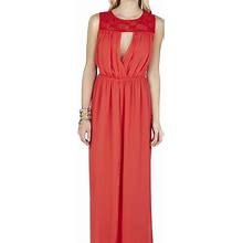 Bcbgeneration Dresses | Bcbgeneration Red/Coral Maxi Dress Size 2 | Color: Red | Size: 2