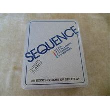 Sequence An Exciting Game Of Strategy 2-12 Players Brand New