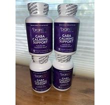 4 PK BUNDLE Brainmd GABA Calming Support - 90 Capsules - Promotes Relaxation