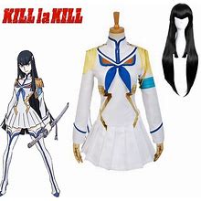 Hot Anime Kill La Kill Satsuki Kiryuin Uniform Made Cosplay Costume