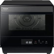 Panasonic Homechef 7-In-1 Compact Oven With Convection Bake, Airfryer, Steam, Slow Cook, Ferment, 1200 Watts, 7 Cu Ft With Easy Clean Interior -
