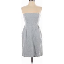 New York & Company Casual Dress - Sheath: Gray Dresses - Women's Size 4