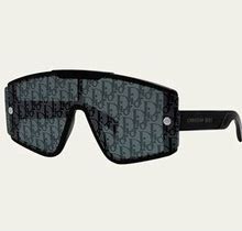 Dior Diorxtrem Mu Sunglasses, Black/Smoke, Men's, Sunglasses