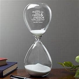 Personalized Keepsake Hourglass - Professional & Passionate