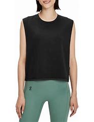 Image result for Low-Cut Sleeveless Crop Top