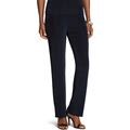 Women's Wrinkle-Free Travelers Classic Pants In Dark Navy Size 12 | Chico's Travel Clothing
