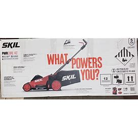Skil Power Core 40 Lawnmower With Battery/Charger Open Box