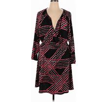 Lularoe Casual Dress - Wrap: Black Dresses - Women's Size 2X