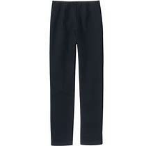 L.L.Bean | Women's Perfect Fit Pants, Slim Black 1X, Cotton