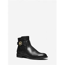 Michael Kors Shoes | Michael Kors Outlet Carmen Leather Ankle Boot 8 Black New | Color: Black | Size: 8