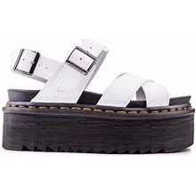 DR MARTENS Womens Voss Quad Sandals - White