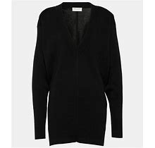 Saint Laurent, Wool Sweater Dress, Women, Black, XS, Knitwear, Wool