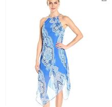 Tiana B. Dresses | Nwt Tiana B Asymmetrical Hem Dress - L | Color: Blue | Size: L