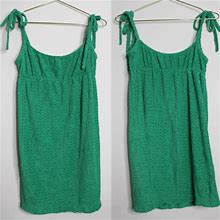 Juicy Couture Green Terrycloth Heart Design Mini Dress - Petite