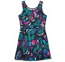 Xersion Little & Big Girls Tennis Dress | Black | Plus Large (14.5/16.5) Plus | Dresses Tennis Dresses
