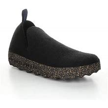 Asportuguesas Men's Wool Shoes - City, Size EU 45, Black