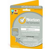 Norton Internet Security Premium 2023 10 Pcs / Devices 1 Year EU UK Same Day Key