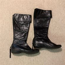 Nine West Shoes | Nine West Over The Knee Boots | Color: Black | Size: 7.5
