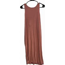 Forever 21 Dresses | Forever21+ Sleeveless Body-Con Rust Colored Maxi Dress 3X | Color: Red | Size: 3X