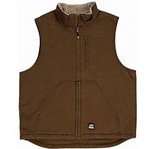 Canyon Vest, Bark Brown, Size 2X Large By Berne | Yellow