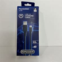 Powera Playstation 4 USB 2.0 Charging Cable Console Controller 6.5ft New