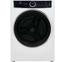 Electrolux ELFW7637A 27 Inch Wide 4.5 Cu. Ft. Energy Star Rated Front Loading Washer With Smartboost White Laundry Appliances Washing Machines Front