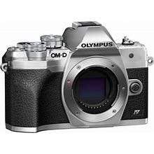 Olympus OM-D E-M10 Mark IV 20.3 Megapixel Mirrorless Camera Body Only - Silver - 4/3" Sensor - Autofocus - 3" Touchscreen LCD - Sensor-Shift, Digital