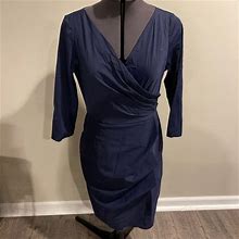 Alex Evenings Blue Dress - Women | Color: Blue | Size: Petite S