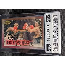 1996 RINGSIDE 12 JAMES BUSTER DOUGLAS BOXING CARD MINT AUTOGRAPH CAS CERTIFIED