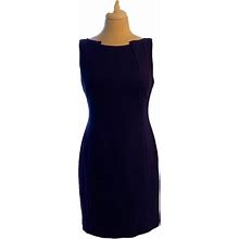 Elie Tahari Dresses | Elie Tahari Purple Shift Dress Sleeveless Size 6 | Color: Purple | Size: 6