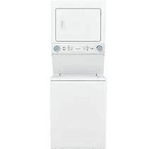 Frigidaire 3.9 Cu. Ft. Washer And 5.5 Cu. Ft. Electric Dryer Combo In White With Quick Wash & Dry Cycle And Maxfill Wash Cycle