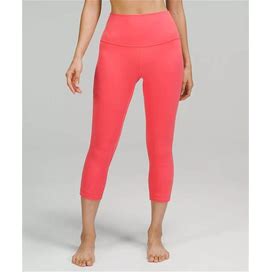 Lululemon Yoga Align High-Rise Crop Pants 21" | Pink|Pale Raspberry - Size 12 Nulu™