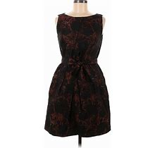 Talbots Cocktail Dress - A-Line: Black Dresses - Women's Size 6