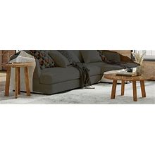 Jofran Furniture Reclamation Rustic Brown 36 Inch 3Pc Coffee Table Set
