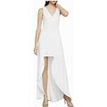 Bcbgmaxazria Dresses | Nwt Bcbg Sleeveless High Low Dress | Color: White | Size: 8